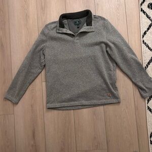 G.H. Bass & Co. Gray Zip Up Sweater